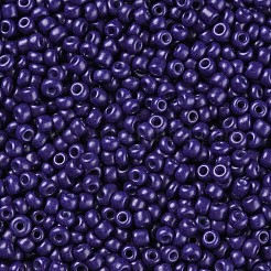 Baking Paint Glass Seed Beads&nbsp;SEED-US0003-2mm-K6