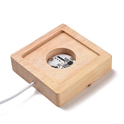 Square Solid Wood Base for Crystal Stones&nbsp;JX333B