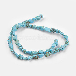 Natural Magnesite Beads Strands&nbsp;TURQ-G101-03