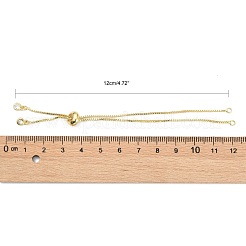 Rack Plating Brass Chain Bracelet Making&nbsp;KK-A142-017G