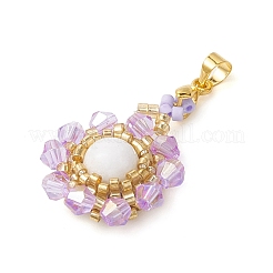 Natural Mashan Jade(Dyed & Heated) Pendants&nbsp;PALLOY-MZ00253-03