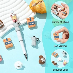 10Pcs 5 Styles Silicone Beads&nbsp;SIL-CJ0003-13