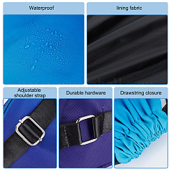 Oxford Cloth Drawstring Waterproof Backpack&nbsp;ABAG-WH0032-65A