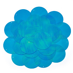 150Pcs Rainbow Iridescent PVC Paillette/Sequin Links&nbsp;FIND-TA0008-10B