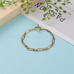 304 Stainless Steel Figaro Chain Bracelets&nbsp;BJEW-JB05838
