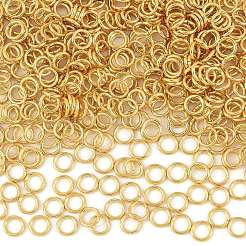 SHEGRACE Brass Open Jump Rings&nbsp;XGR0080G-14G