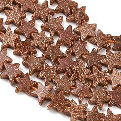 Synthetic Goldstone Beads Strands&nbsp;GG-CBA199E-C01-02