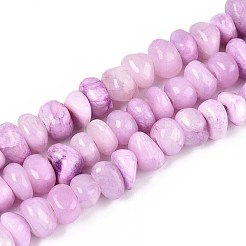 Dyed Natural Yellow Jade Beads Strands&nbsp;G-ZX005-13A