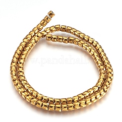 Electroplate Non-magnetic Synthetic Hematite Bead Strands&nbsp;G-I208-19