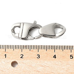 316サージカルステンレススチール製カニカン  ステンレス鋼色  34.5mm&nbsp;STAS-H234-10P-01