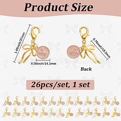 26Pcs Alloy Enamel Pendant Decorations&nbsp;HJEW-SP00024
