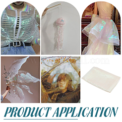 Symphony Laser Polyester Fabric&nbsp;DIY-WH0060-36B
