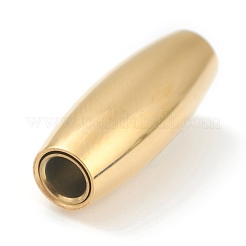 Ion Plating(IP) 304 Stainless Steel Magnetic Clasps&nbsp;STAS-O148-08B-G