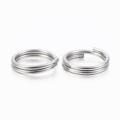 Tarnish Resistant 304 Stainless Steel Split Rings&nbsp;A-STAS-H413-03P