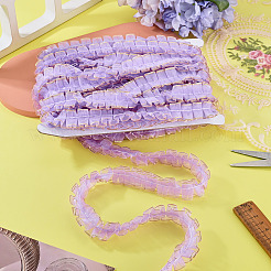 10M Double Layer Polyester Lace Ribbon&nbsp;OCOR-TA0004-14I