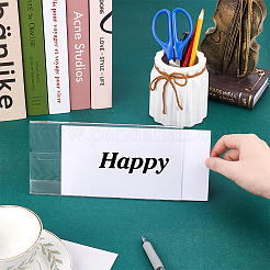 Acrylic Table Number Sign Tent Holder&nbsp;AJEW-WH0317-61
