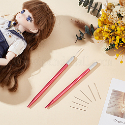 2 Sets 2 Styles Doll Hair Rooting Holders Tool Set&nbsp;DIY-UN0007-95