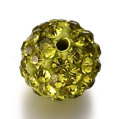 Pave Disco Ball Beads&nbsp;RB-XCP0001-01