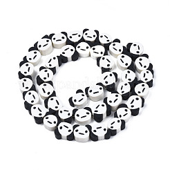 Handmade Polymer Clay Bead Strands&nbsp;X-CLAY-T020-24