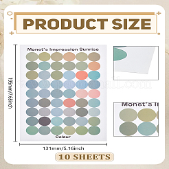 10 Sheets Paper Decorations Stickers&nbsp;DIY-LP0003-79
