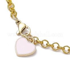 Summer Beach Dolphin & Bowknot Alloy Eanmel Charm Bracelets&nbsp;BJEW-JB10382