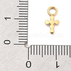 Ion Plating(IP) 304 Stainless Steel Charms&nbsp;STAS-P379-17G