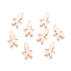 201 Stainless Steel Pendants&nbsp;STAS-E484-28RG