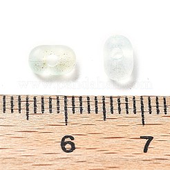 Gradient Color Transparent Frosted Acrylic Beads&nbsp;OACR-M023-06A