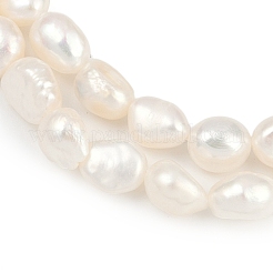 Natural Cultured Freshwater Pearl Beads Strands&nbsp;PEAR-P064-20A-04A-02