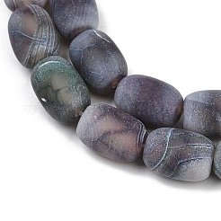 Natural Weathered Agate Beads Strands&nbsp;G-NH0047-B03-02
