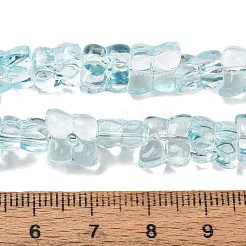 Transparent Glass Beads Strands&nbsp;GL-CBAAE04-01C