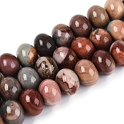 Natural Ocean Jasper Beads Strands&nbsp;G-T144-53A-01