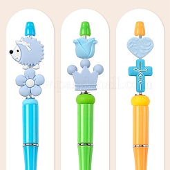 12Pcs 12 Styles Silicone Beads&nbsp;SIL-FS0001-41
