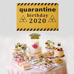 2020 Quarantine Birthday Decorations&nbsp;AJEW-GF0001-64A