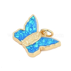 Butterfly Brass Pendants&nbsp;KK-I723-30G