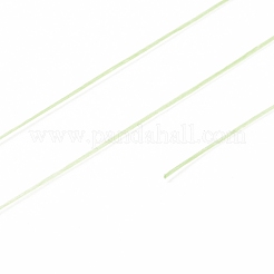 30m弾性クリスタル糸  ジュエリービーズコード  ストレッチブレスレット作り用  黄緑  0.8mm  約32.81ヤード（30m）/ロール&nbsp;EW-G011-01L