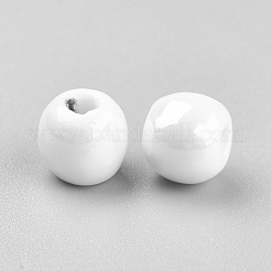Glazed Porcelain Round Beads&nbsp;X-PORC-D001-8mm-04