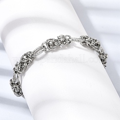 201 Stainless Steel Link Chain Bracelets for Men&nbsp;STAS-T077-08P