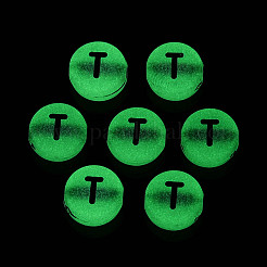 Luminous Frosted Acrylic Beads&nbsp;FACR-T008-02T