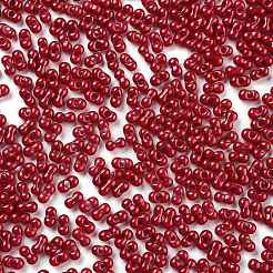 Baking Paint Glass Seed Beads&nbsp;SEED-A033-04Q