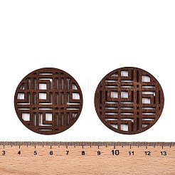 Natural Poplar Wood Cabochons&nbsp;WOOD-N016-46