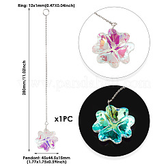 1Pc Transparent Glass Hanging Suncatchers&nbsp;AJEW-TADJ0001-02A