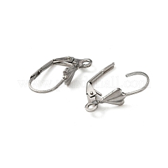 316 Surgical Stainless Steel Leverback Earring Findings&nbsp;STAS-WH0022-70