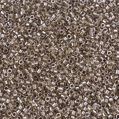 MIYUKIデリカビーズ  シリンダー  日本製シードビーズ  11/0  （db0907)スパークリングベージュライニングクリスタル  1.3x1.6mm  穴：0.8mm  約2000PCS /ボトル  10 G /ボトル&nbsp;SEED-JP0008-DB0907