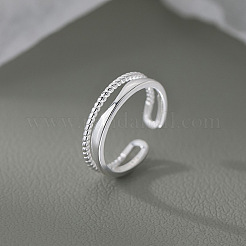 Adjustable Brass Cuff Open Rings for Women&nbsp;FS-WG65B8B-01