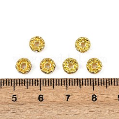Brass Rhinestone Spacer Beads&nbsp;RSB028NF-02G