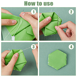 200Pcs 2 Style Paper Quilting Templates&nbsp;DIY-DC0002-71