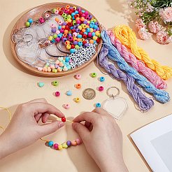 DIY Acrylic Keychain Making Kits&nbsp;DIY-PH0032-79