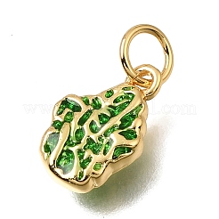 Brass Enamel Pendants&nbsp;KK-G605-16G-03