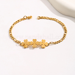 201 Stainless Steel Figaro Chains Link Bracelets&nbsp;EU3707